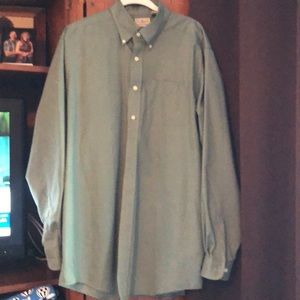 LL BEAN MENS LARGE TALL LONG SLEEVED SHIRT